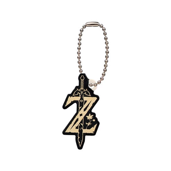 The Legend of Zelda: Breath of The Game Key Chain: Z-Logo