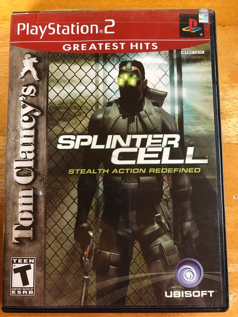 TOM CLANCY'S SPLINTER CELL PlayStation 2 Game PS2 SirH70