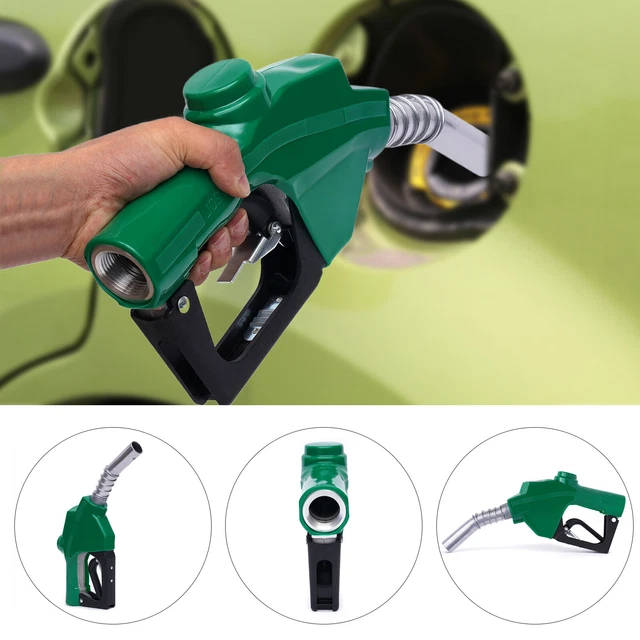 1" Automatic Diesel Fuel Nozzle Auto Shut Off 3 Gears Adjustable Gasoline Refill