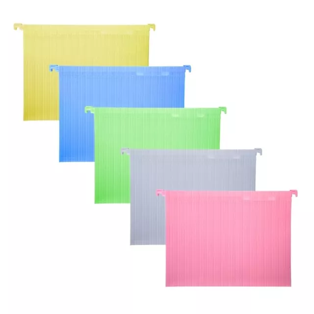 10Pcs Suspension Files with Tabs Filing Cabinet Folder for Office School