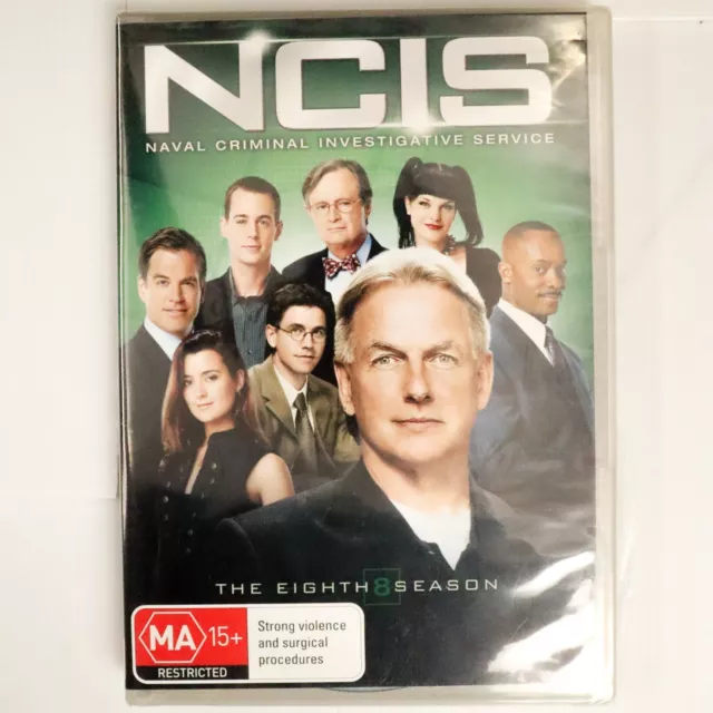 NEW NCIS: Season 8 (DVD, 2010) Mark Harmon, Sean Murray - Crime Drama TV Series