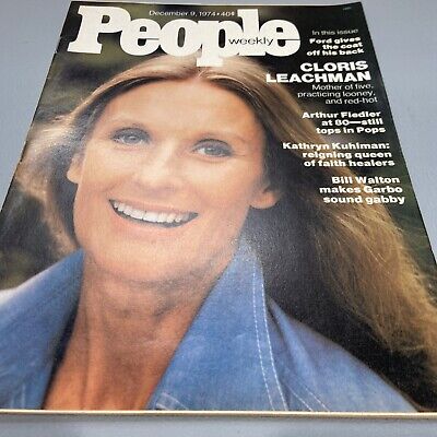 People Weekly Magazine December 9, 1974 Cloris Leachman