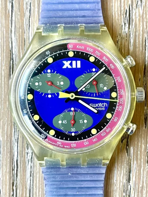 Swatch Chrono SCK101 “Blue Chip” Usato!