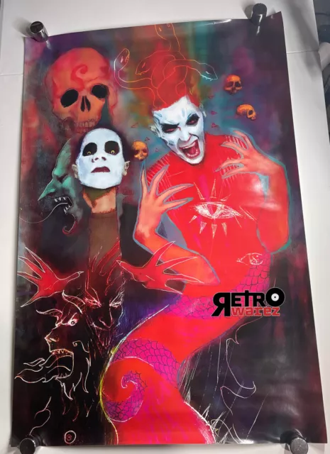 Twiztid - The Darkness Art 24x36” Poster insane clown posse Majik Ninja Ent MNE