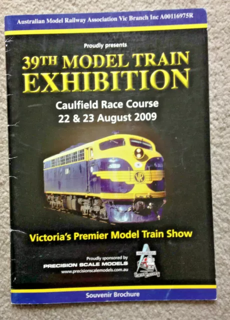 Australian Railway Modelling Exhibition Program Victoria Scale Model Train Show.