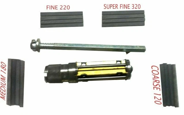 Cylinder Engine Hone Kit 50mm To 75mm Honing Machine plus 4 Set Honing Stones US