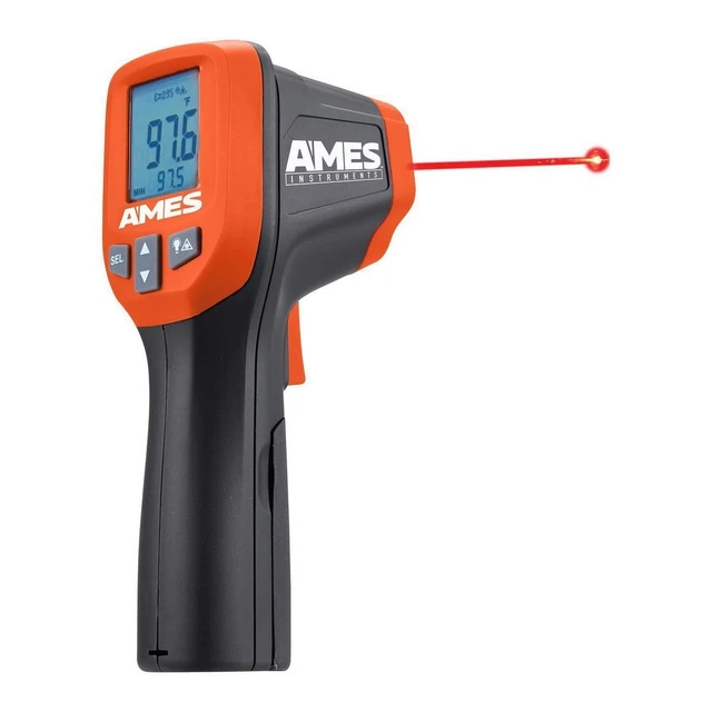 AMES INSTRUMENTS 12:1 Infrared Laser Thermometer 63985