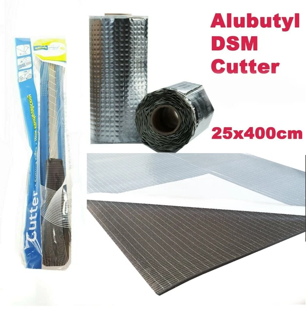 Alubutyl Isolation Anti Vibration Pour Auto Remorque Et Sport Bateaux Capot