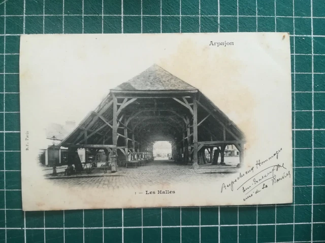 sb150 CPA TBE circa 1900 - Arpajon - les halles
