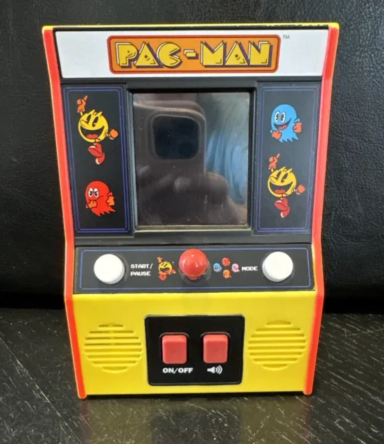 Bandai Namco 2021  Mini Pac-Man Retro Arcade Handheld Game 6” Tall #09530