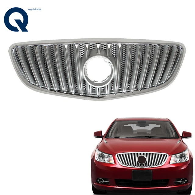 Center Grille Front Bumper Upper Grill/Cover For 2010 11 12-2013 Buick Lacrosse