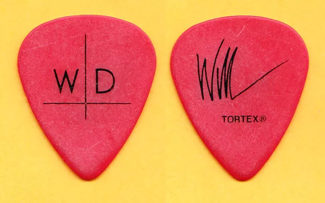 Alice IN Catene William Duvall Signature Rosso Chitarra Pick - 2018 Rainier Fog