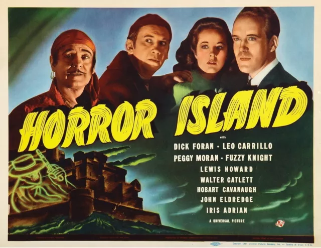 Horror Island 1941. Dvd. copy of public domain film. disc only