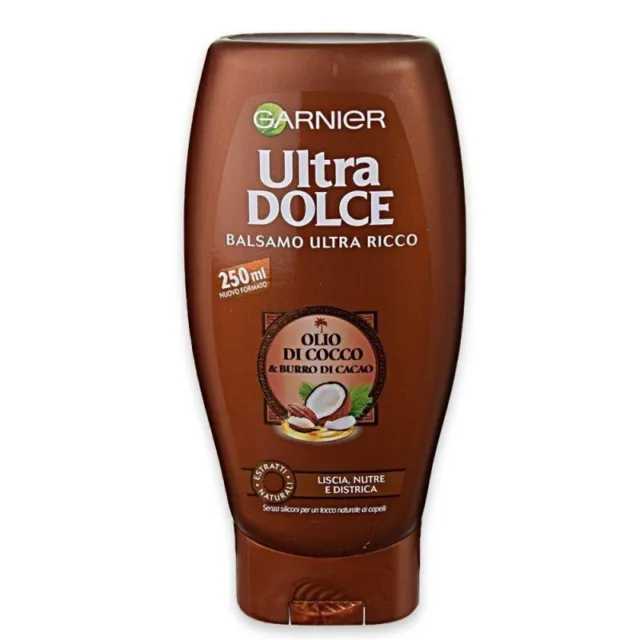 GARNIER Ultra Dolce - coconut oil and cocoa butter hair conditioner 250 ml