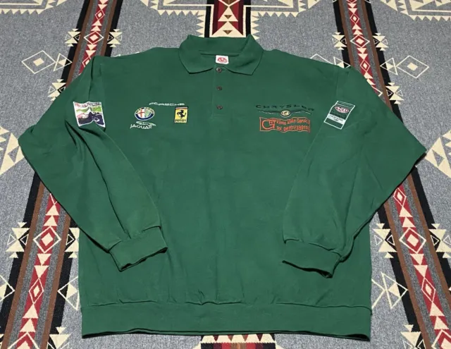 AVD Oldtimer Grand Prix Nurburgring 2000 Men’s Long Sleeve Shirt Top Sz XL T27