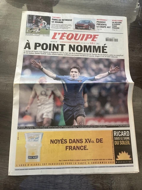 La grosse problématique du XV de France avant d'affronter l'Angleterre