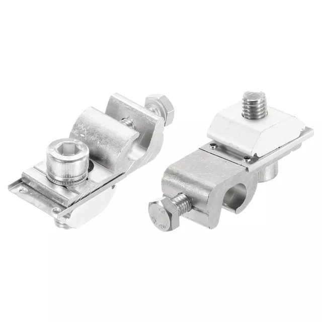 Solaire Panneau Cosses Mise Terre Solaire Terrain Clip M6 x 1mm pour Tube Kit 2