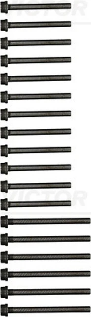 Victor Reinz Set viti testata cilindro 14-32129-01 M11 per VW PASSAT B5 3B3 BORA