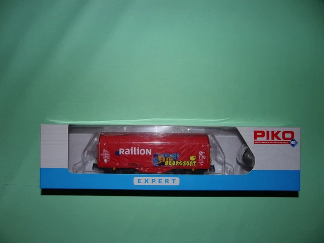 Piko 54390 HO - wagon bâche rouge DB Prix 34 Piko 54390 HO - wagon bâche rouge DB Prix 34