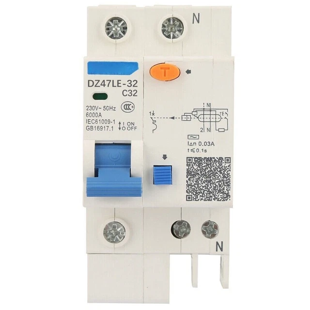 Premium DZ47LE 32 1P+N Earth Leakage Circuit Breaker for Home Security 2