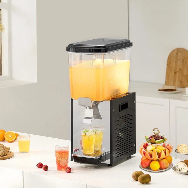 ExoticaBlend Distributeur de jus de Fruit Distributeur de Boissons Froides Thé Glacé Inserts de Refroidissement Machine de Distribution de Boissons en
