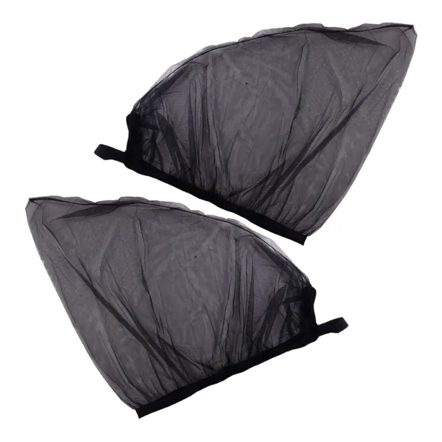 2x Car SUV Window Mesh Car Sun Shade Cover Front Anti-mosquito Shade Net