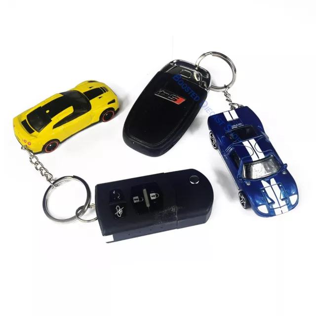 Model Car Keyring JDM Diecast Metal Toy Handmade Gift Collectable Keychain 1:64 2