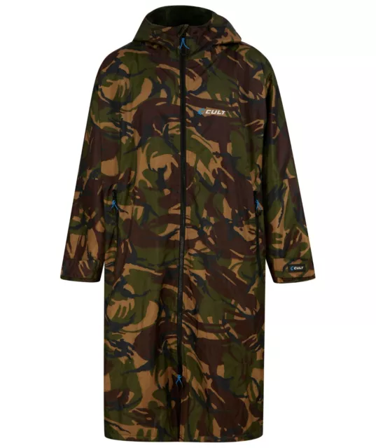 Cult Tackle Technical Bivvy Coat DMP Camo - All Sizes - Carp Fishing Clothing