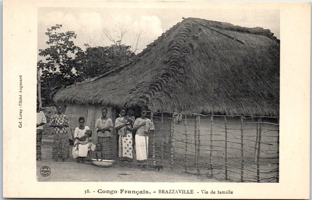 CONGO - BRAZAVILLE Carte postale ancienne /REF - V7855