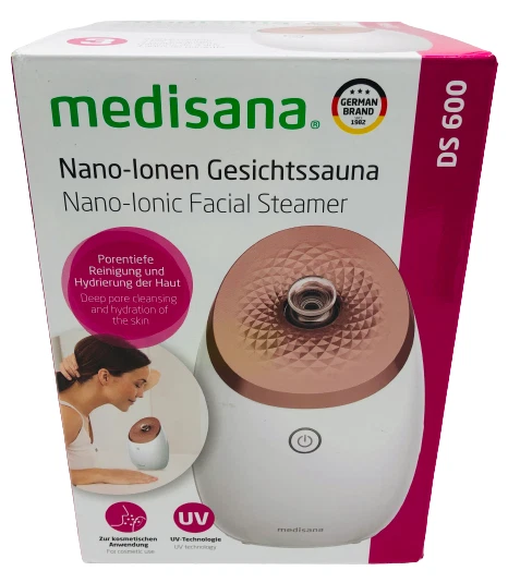 Medisana DS 600 Nano-Ionen Gesichtssauna Gesichtsdampfer mi Abschaltautomatik ✅