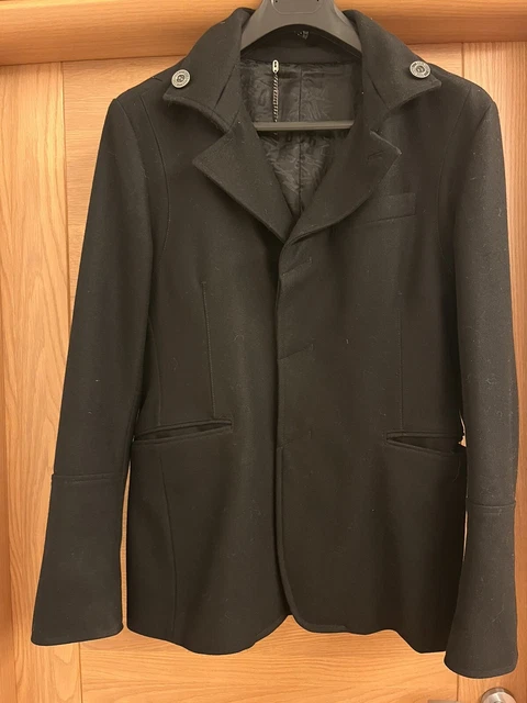 Cappotto uomo Bikkembergs nero mai indossato Taglia 48