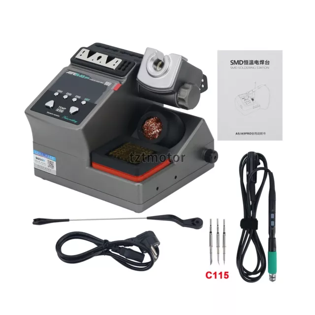 AIFEN-A9 Pro 120W Soldering Iron Station Soldering Station Kit with Handle+Tips