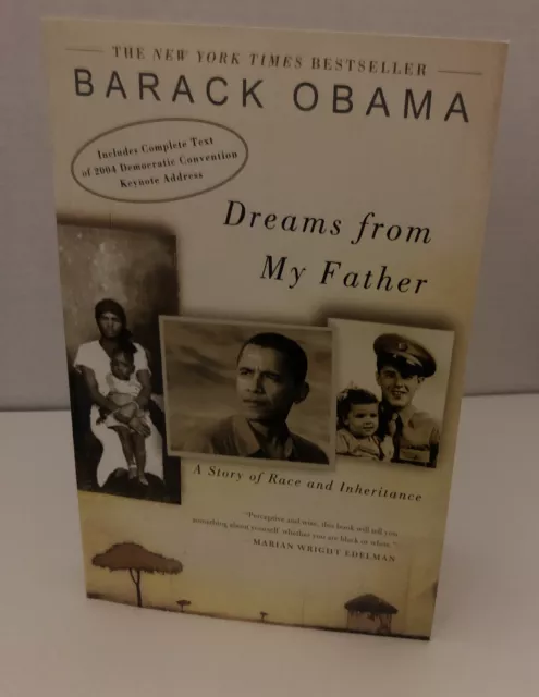 BARACK OBAMA Signed Autographed "Dreams From My Father" Paperback Book