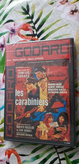 LES CARABINIERS /  Film de 1963 / JEAN LUC GODARD / DVD NEUF