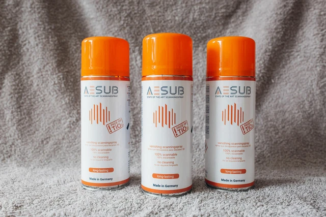 AESUB Scanning spray ORANGE 400ml 3 can pack