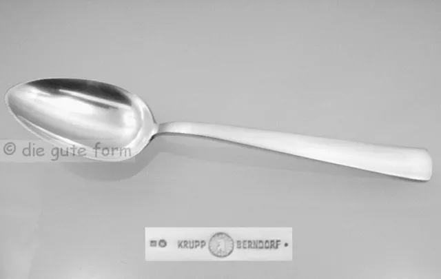 GIO PONTI für BERNDORF - - Gemüselöffel 26 cm Silber 90 - - Entwurf 1932