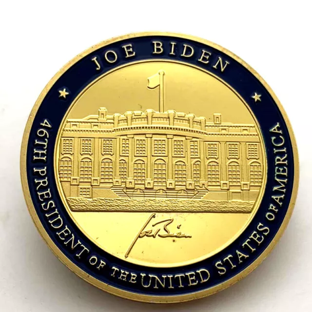 The 46th President of United States Joe Biden Commemorative Coin Souvenirs ZR
