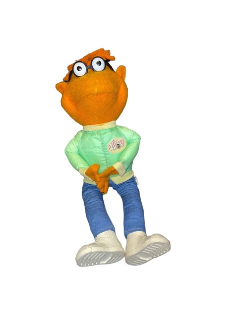 Muppets Scooter Doll Plush Stuffed Fisher Price 853 Vintage 17 inch