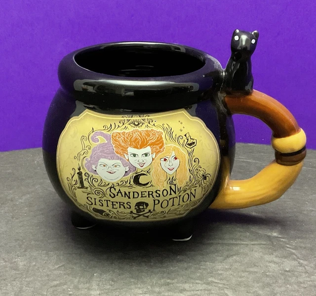 DISNEY HOCUS POCUS Sanderson Sisters Cauldron Potion 3D Sculpted