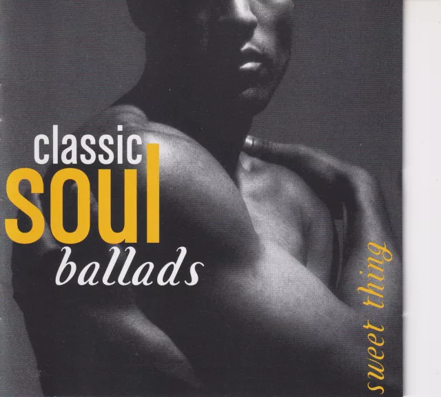 CLASSIC SOUL BALLADS SWEET THING Time Life Compilation (CD 2004) 2-Disc 30 Songs