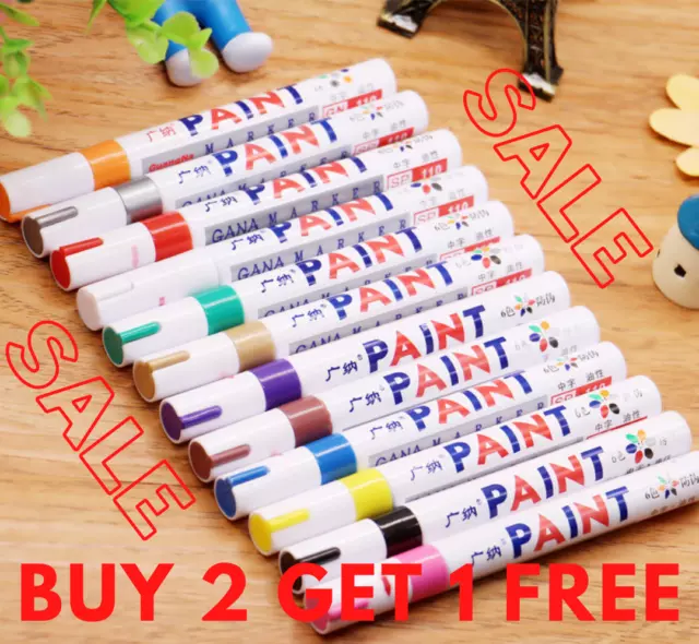 Uni Posca Paint Marker Art Pens - Waterproof Paint Pens - All Sizes &  Colours