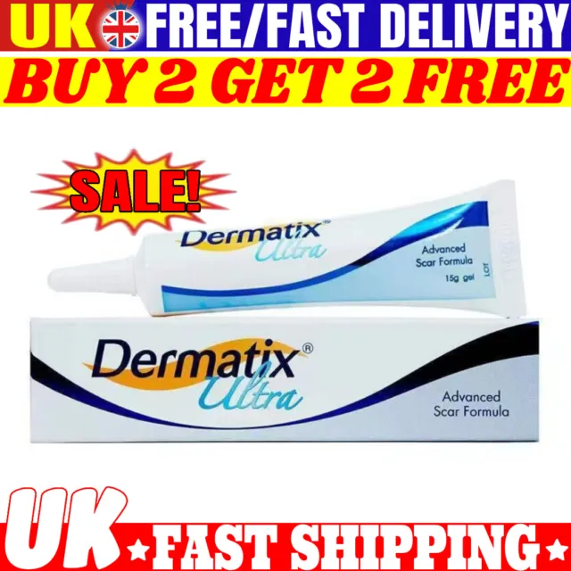 Dermatix Ultra Advanced Scar Treatment Silicone Gel Scar Repair Cream 15g