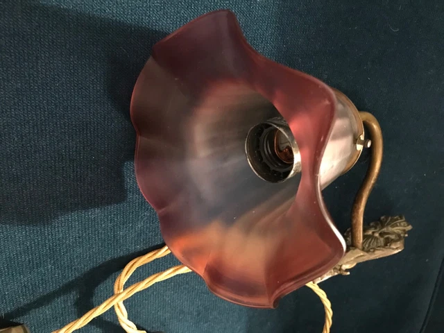 antike Wandlampe Jugendstil art deco Lampe Leuchte boudoir Leselampe Gründerzeit antike Wandlampe Jugendstil art deco Lampe Leuchte boudoir Leselampe Gründerzeit