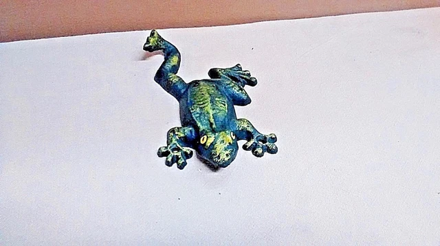Cast Iron Nautical Frog Towel Hook Hat Rack Sea Toad