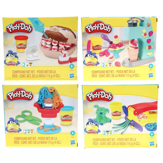 Play-Doh mini Ice Cream playset 7 piece kit NEW toy gift