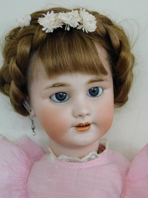 poupée ancienne Dep tête biscuit Marcheuse marquée DEP taille 10 58cm