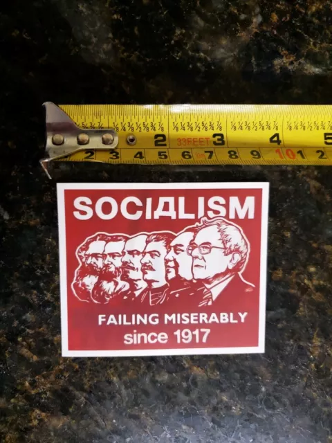 Marx Lenin Stalin Trotsky Bernie Sanders socialism sticker 3