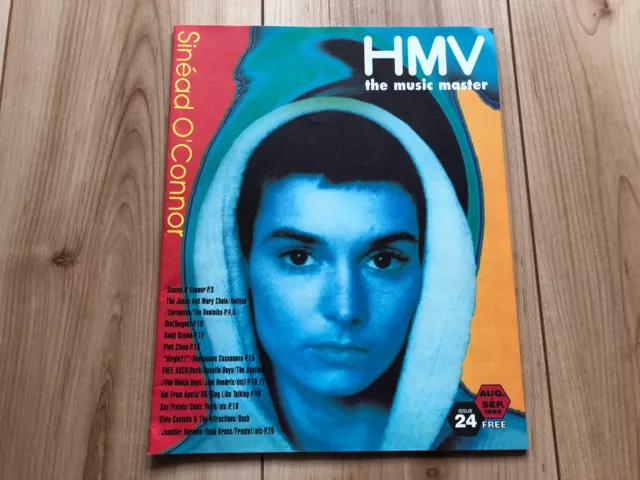 magazine HMV the music master 1994 Aug Sinead O'Connor