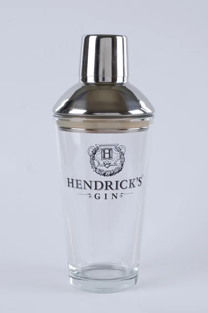 Artículo de coleccionista de vidrio agitador de ginebra Hendricks