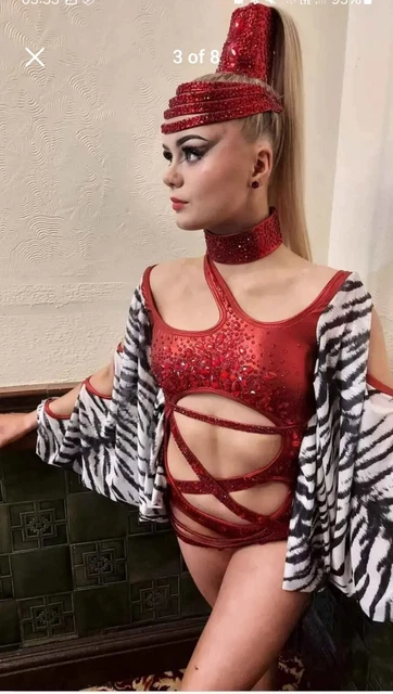STONED BOUTIQUE FREESTYLE dance costume U16 adult 250.00 PicClick UK